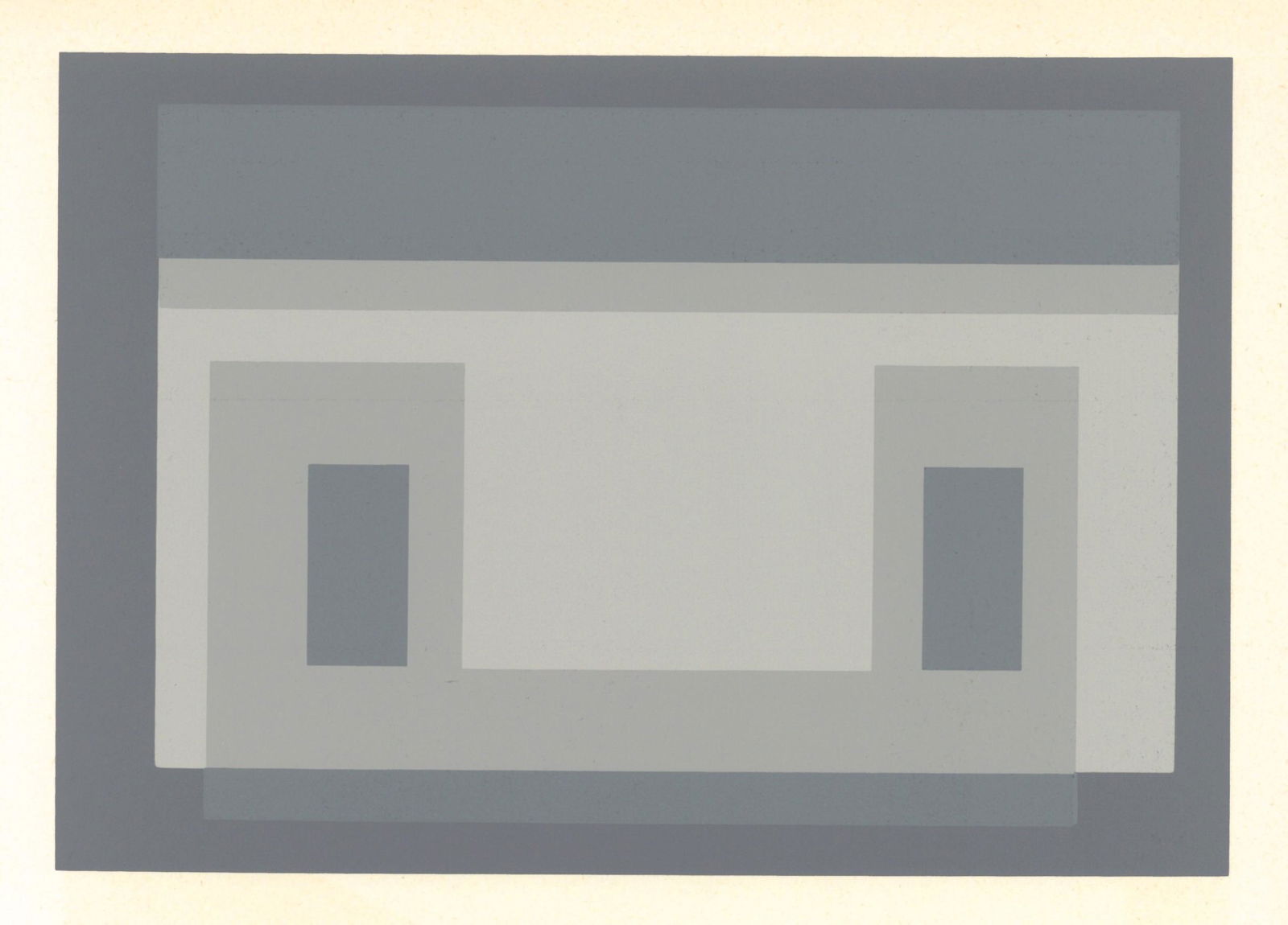 Josef Albers serigraph Variant on a Theme (1 of 1)