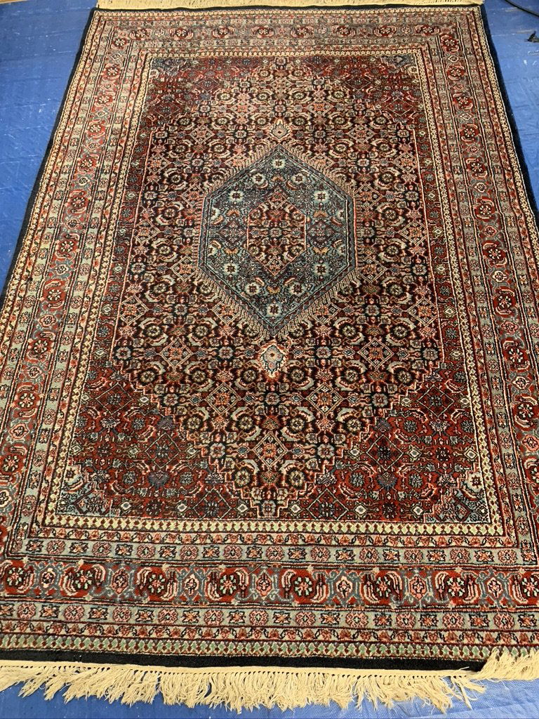Hand Knotted Persian Indo Tabriz 9x6 ft (1 of 6)