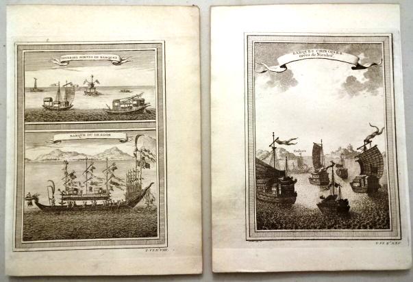 1750 Lot of Engravings China (1 of 2)