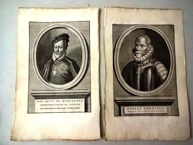 1730 Lot of Fine Dutch Engravings Robert Dudley (1 of 2)
