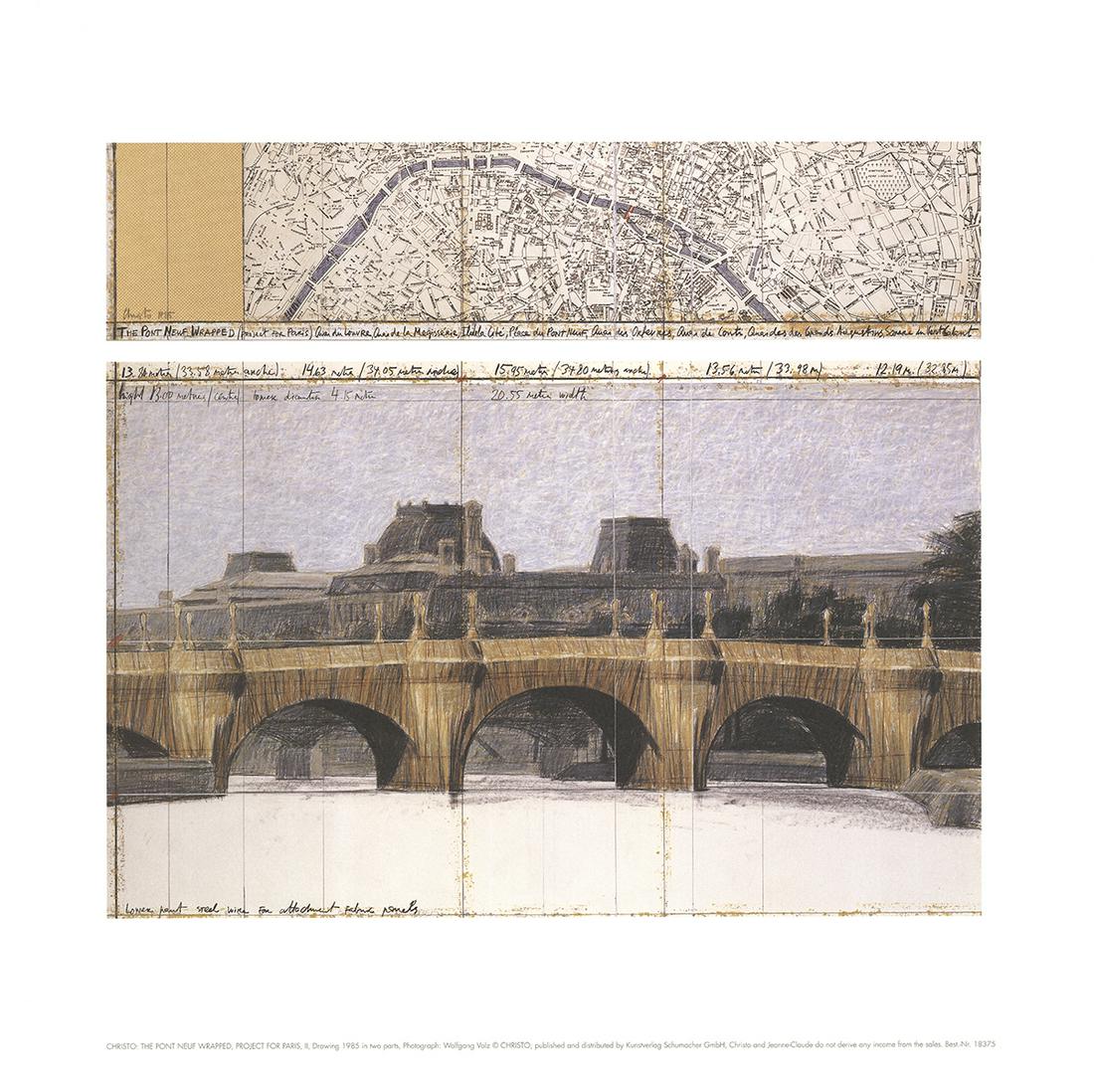 Javacheff Christo: Le Pont Neuf Wrapped II (1 of 1)