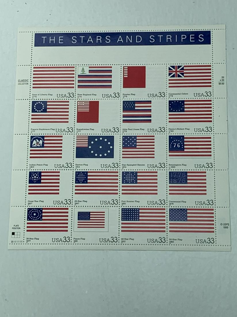 Scott No. 3403 1 each MNH Mint Sheet (1 of 2)