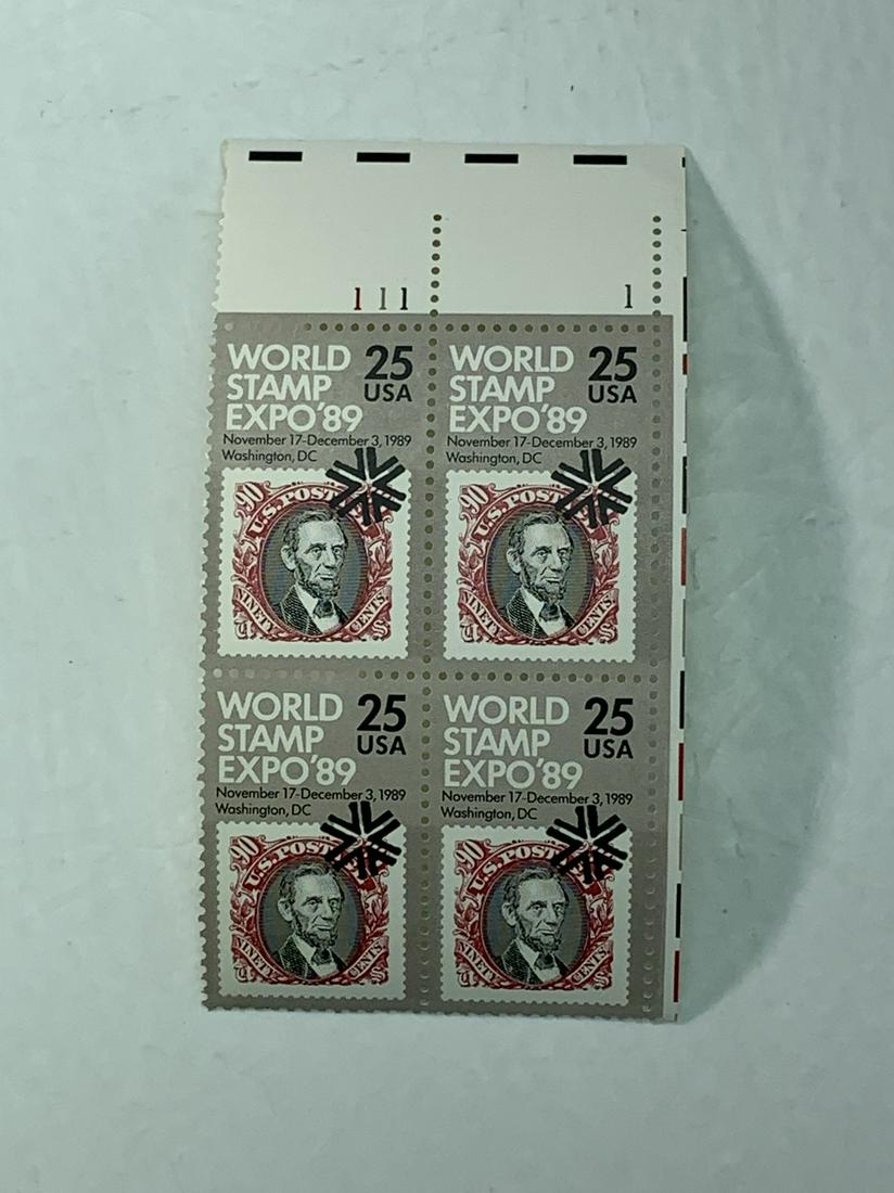 Scott No. 2410 1 each MNH Plate Block (1 of 2)