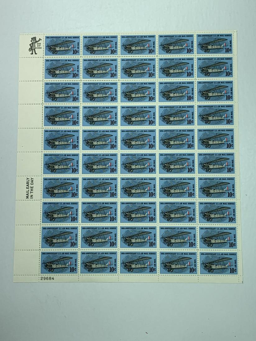 Scott No. C74 1 each MNH Mint Sheet (1 of 2)