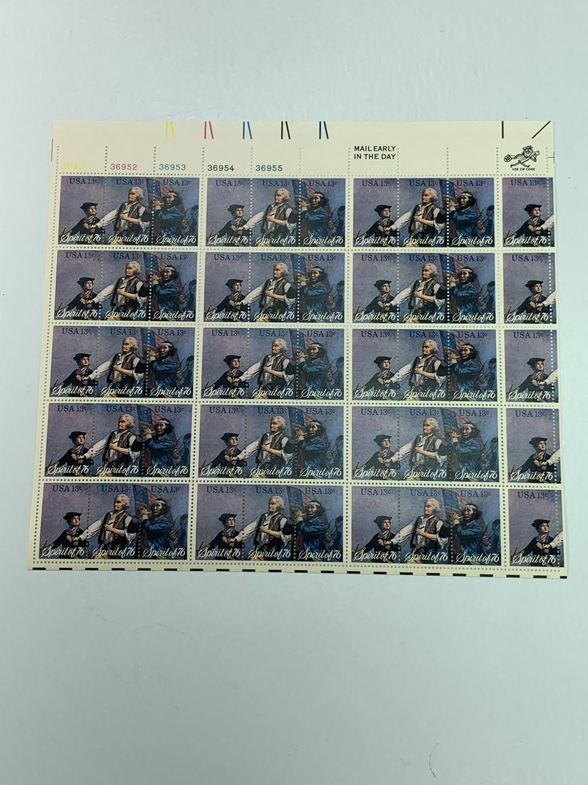 Scott No. 1629-1703 1 each MNH Mint Sheet (1 of 2)