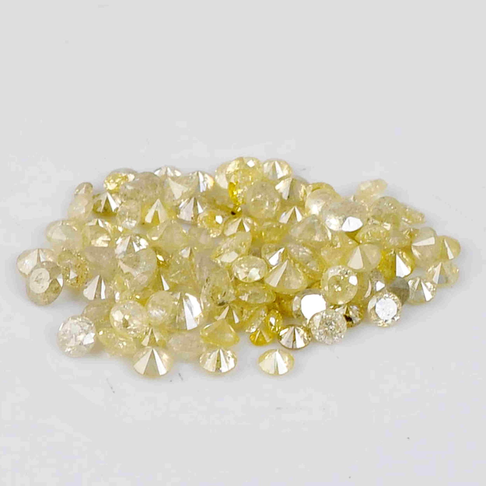 3.37 Carat Natural Fancy Light Yellow Color Natural (1 of 5)