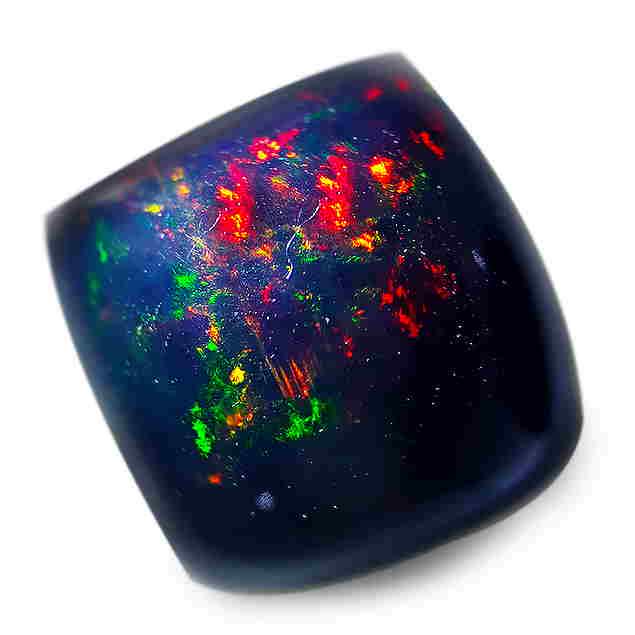 4.80 Cts Natural Extraordinary color Black Opal Good (1 of 1)