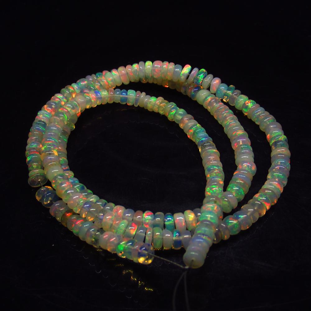 35.00 Ct Natural 238 Ethiopian Drilled Fire Opal Beads (1 of 2)