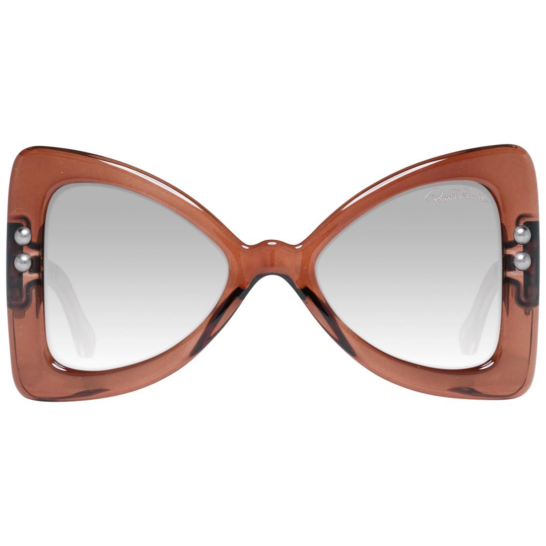 Roberto Cavalli Mint Women Brown Sunglasses RC1055: Details MATERIAL: Acetate COLOR: Brown MODEL: RC1055 5050F GENDER: Women COUNTRY OF MANUFACTURE: Italy TYPE: Sunglasses ORIGINAL CASE?: Yes STYLE: Butterfly OCCASION: Casual FEATURES: Lightweight LENS