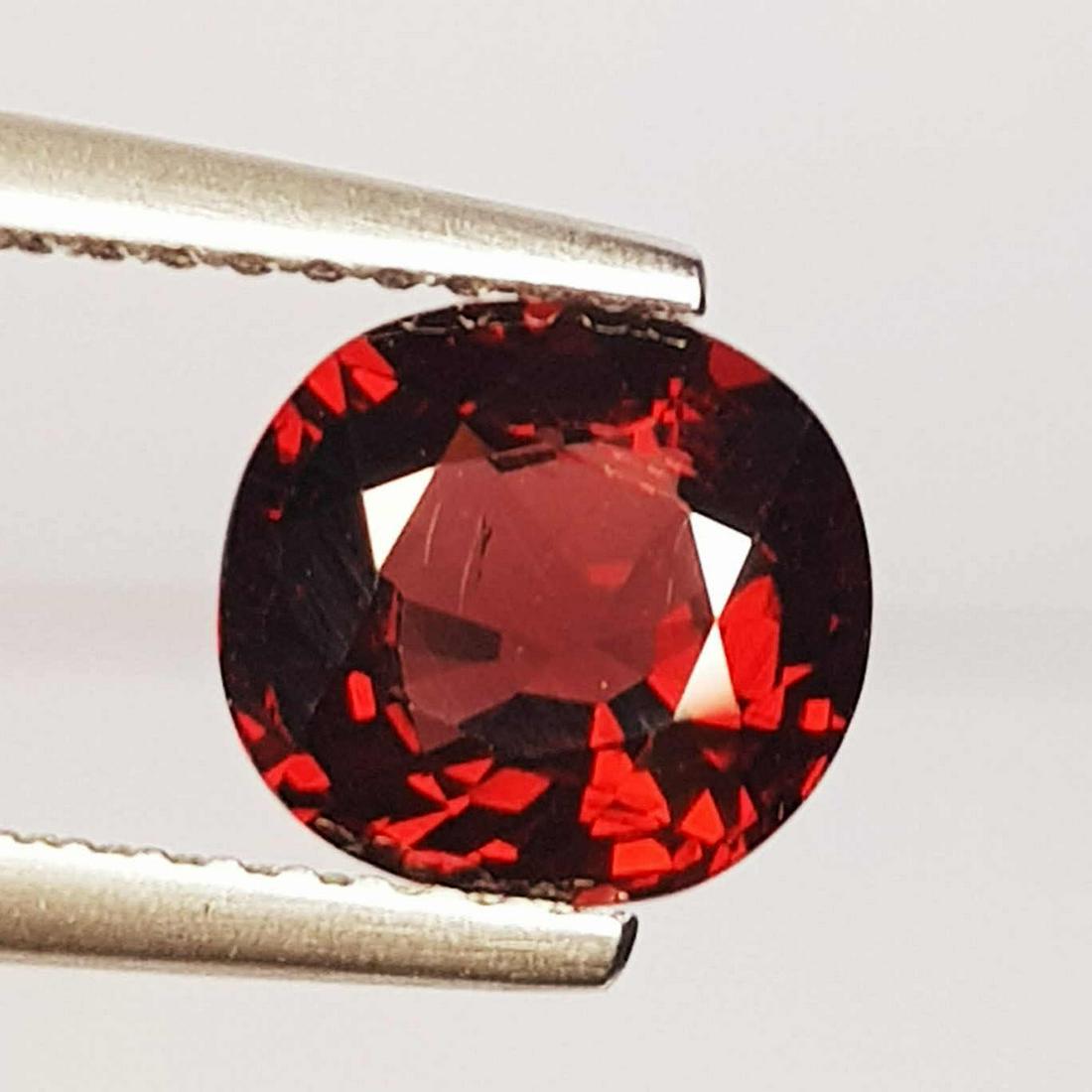2.00 Ct Top Grade Cushion Cut Natural Rhodolite Garnet (1 of 5)