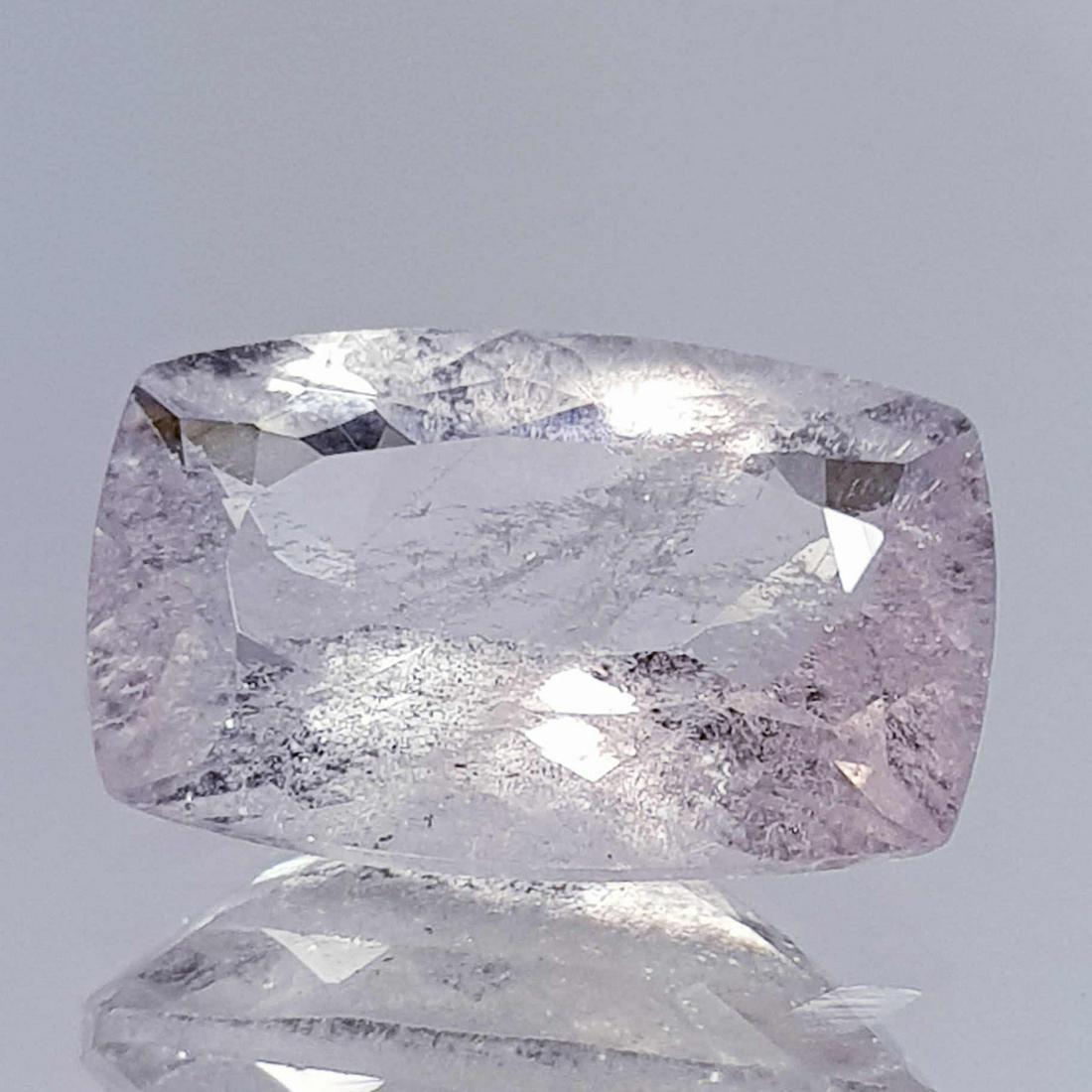 4.84 Ct Natural Morganite Rectangle Cushion Cut (1 of 5)