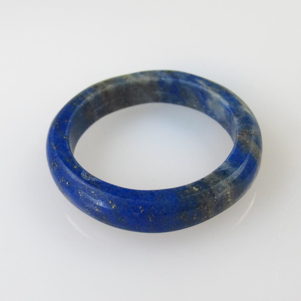 13.73 Ct Natural Lapis Round Ring (1 of 2)
