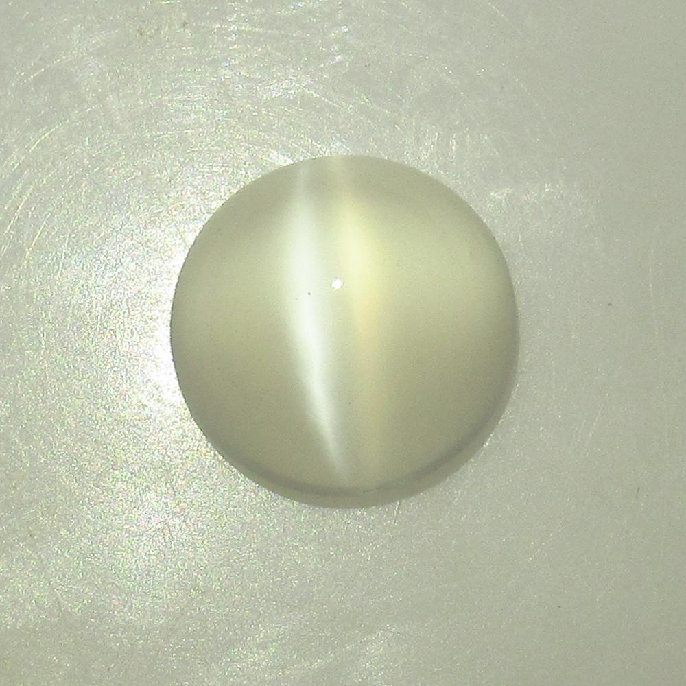 6.73 Ct Natural Moonstone Round Cab (1 of 2)