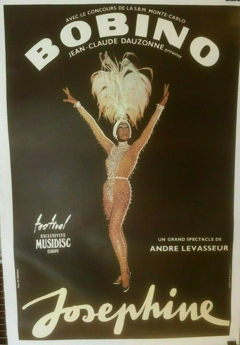 Original Vintage 1975 Josephine Baker Bobino Theater (1 of 9)