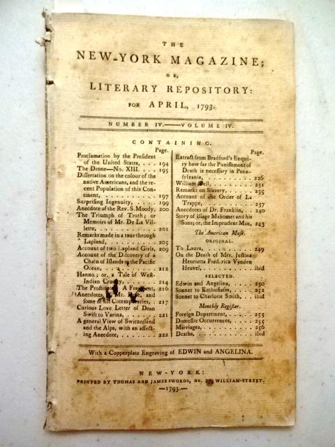1793 Magazine Washington Franklin Capital Punishment (1 of 6)