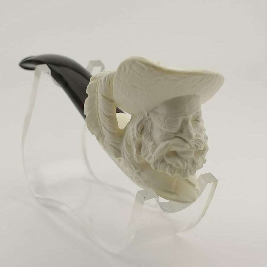 Pirate,Hand carved Meerschaum Cigarette Holder (1 of 9)