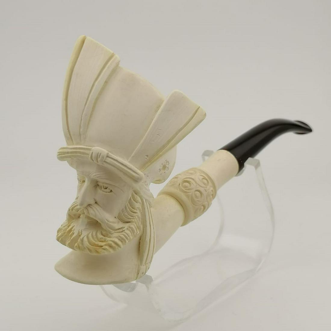 Sultan (King),Hand carved Meerschaum Pipe (1 of 8)
