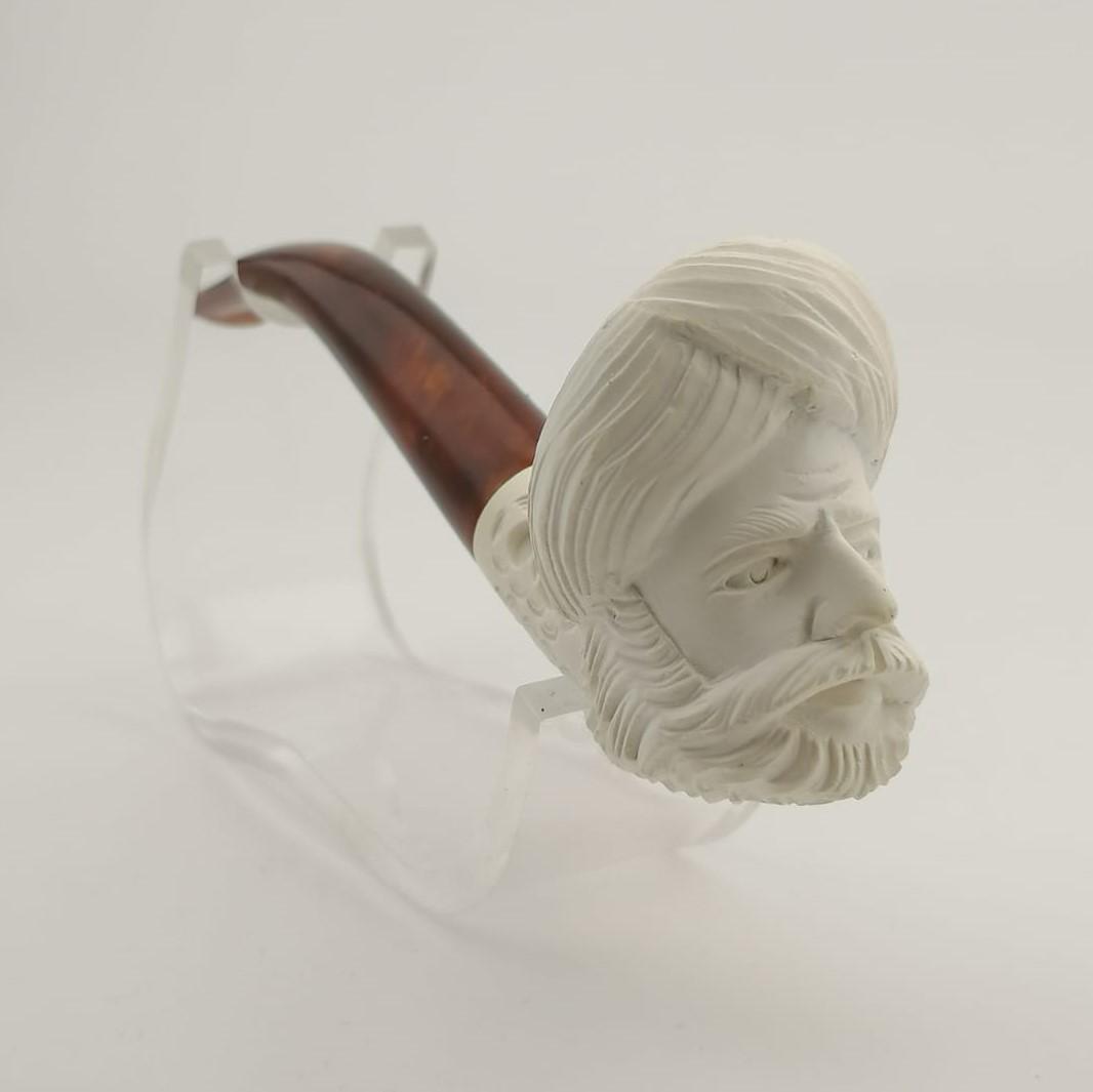 Sultan (King),Hand carved Meerschaum Pipe (1 of 9)