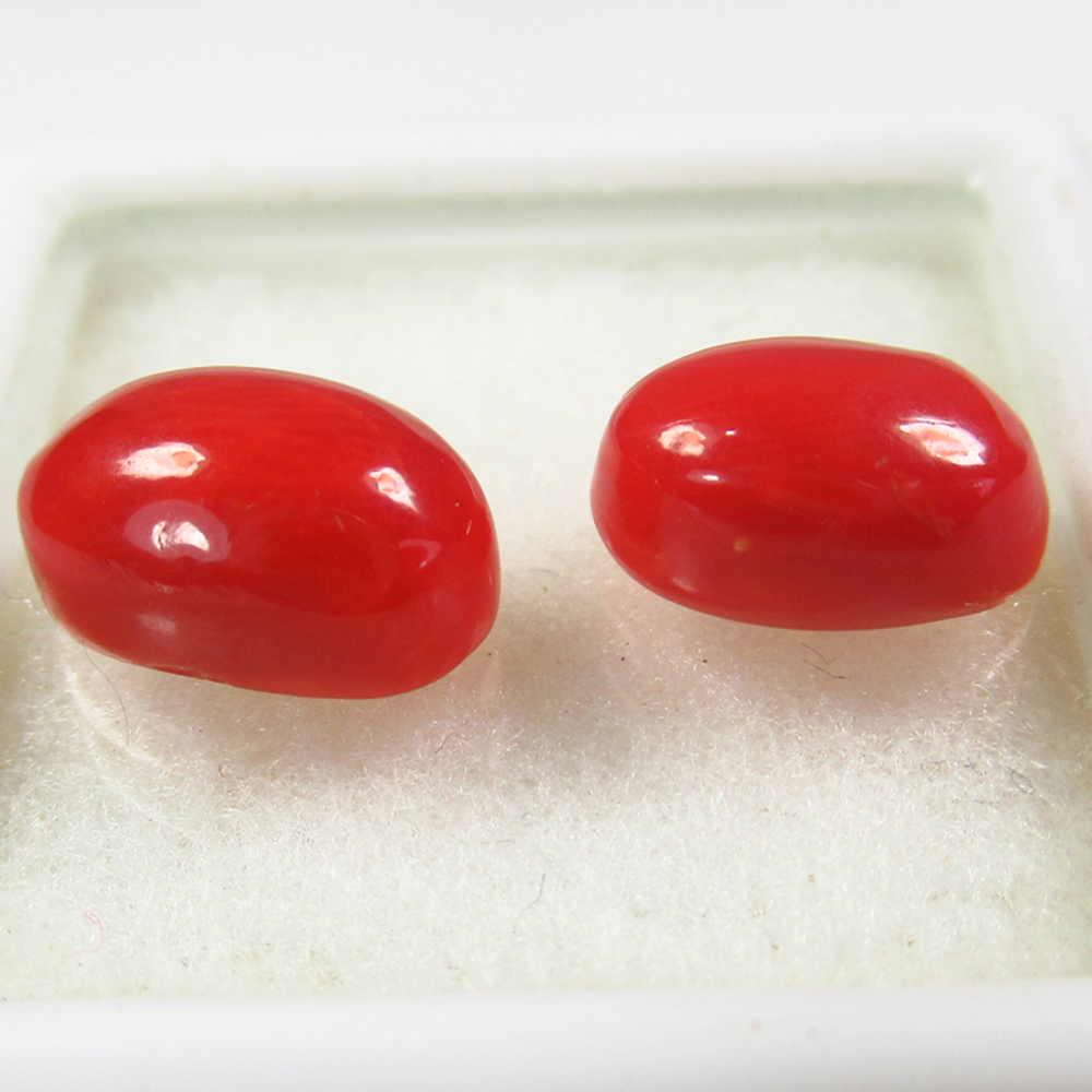 4.72 Cts Natural Coral 2 Pcs (1 of 2)