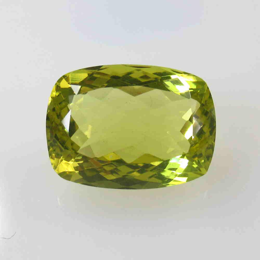 14.37 Ctw Natural Lemon Quartz Cushion Cut: No Reserve! Title: 14.37 Ctw Natural Lemon Quartz Cushion Cut Stone Clarity: VVS Gemstones: Lemon Quartz Size/Dimensions: 14.37 Carat Weights: 18.00 x 13.30 x 8.50 mm Additional Information: Good Lust