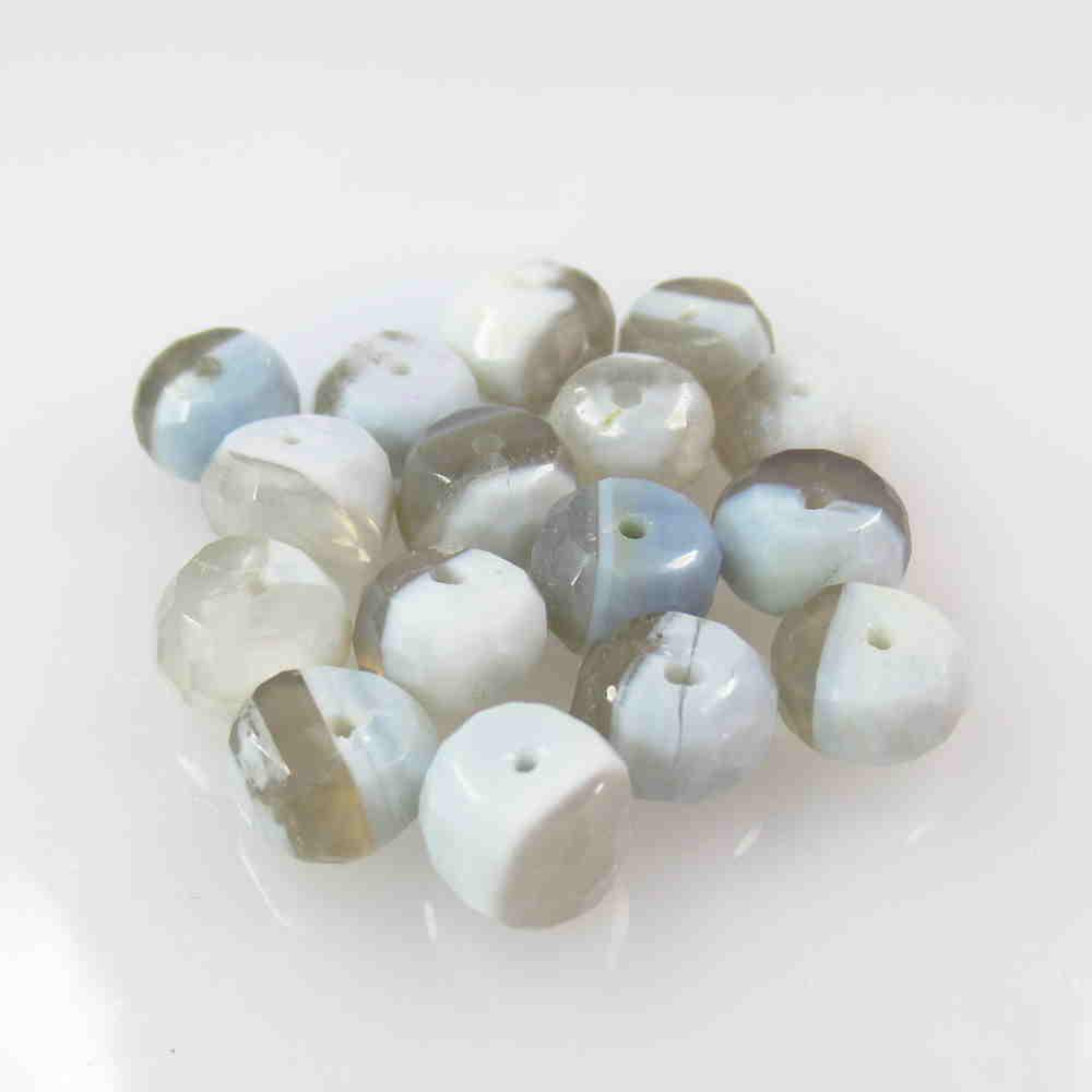 29.84 Ct Natural 16 Dendrite Opal Round Beads (1 of 2)