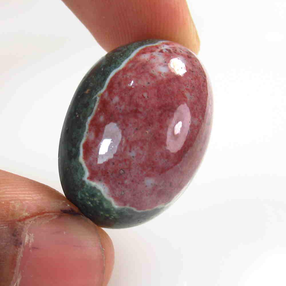 49.00 Ctw Natural Jasper Oval Cabochon: No Reserve! Title: 49.00 Ctw Natural Jasper Oval Cabochon Stone Clarity: Opaque Gemstones: Jasper Size/Dimensions: 49 Carat Weights: 27.00 x 20.00 x 13.70 mm Additional Information: Natural Fine Art o