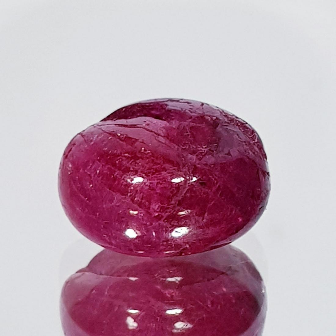 10.20 ct Natural Ruby Round Drilled (1 of 5)
