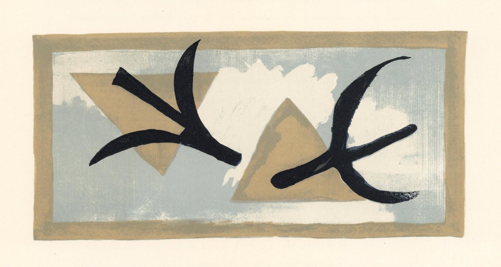 Georges Braque lithograph (Oiseaux) (1 of 1)
