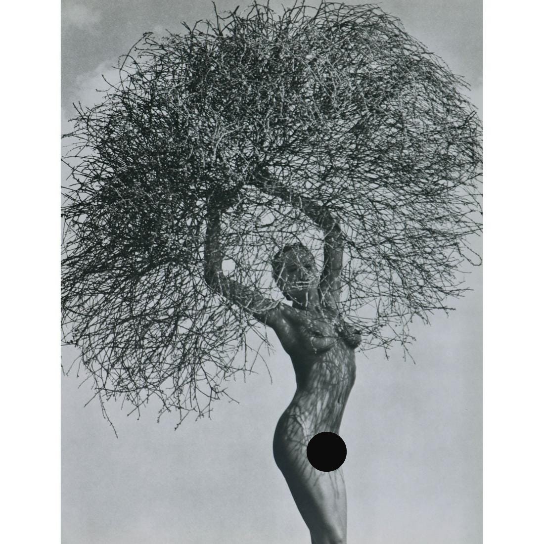 HERB RITTS - Neith with Tumbleweed, Paradise Cove, 1986: Artist: HERB RITTS Print Title: Neith with Tumbleweed, Paradise Cove, 1986 Medium: Sheet-fed Gravure Printing Date: 1980's Printed in Japan Image Size approx: 14 x 10.75 inches Herb Ritts (1952-2002) 
