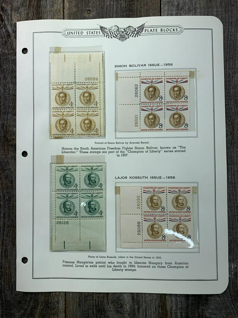 1958 South American Freedom Fighter Simon Bolivar Plate (1 of 1)