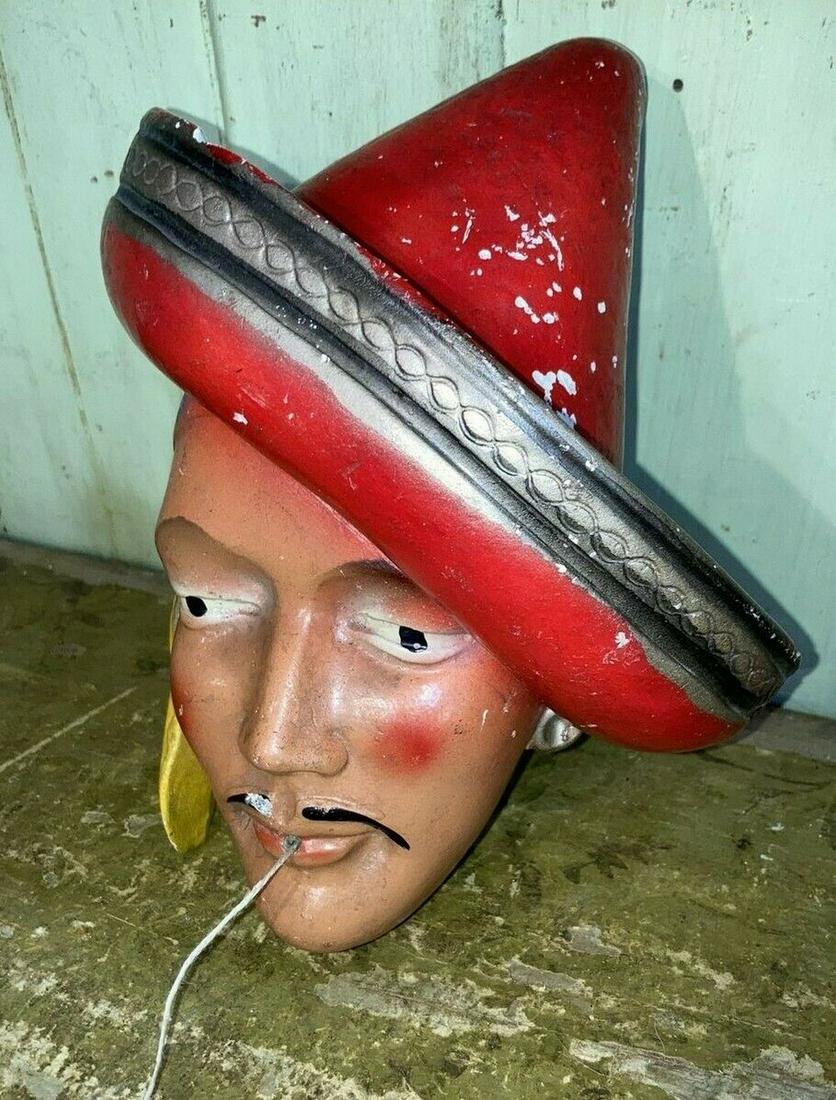 1930-50's Chalkware String Holder (1 of 6)