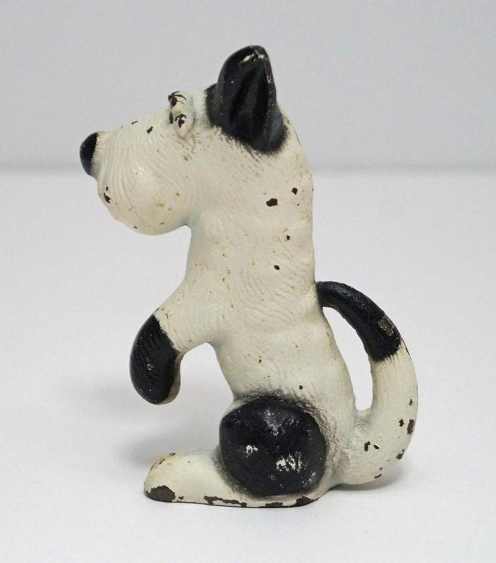 Antique Begging Scottie Dog Cast Iron Doorstop (1 of 9)