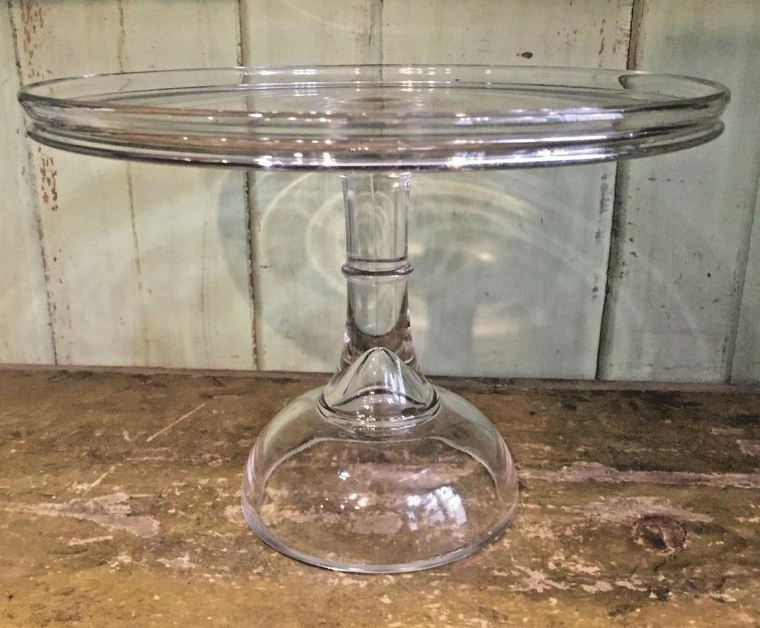 Antique EAPG 10" Pedestal Salver Cake Stand (1 of 5)