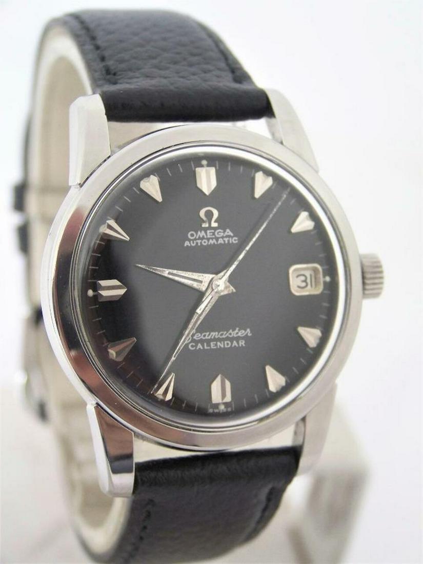 Vintage S/Steel OMEGA SEAMASTER CALENDAR Automatic: Description Vintage S/Steel OMEGA SEAMASTER CALENDAR Automatic Watch Cal.502 2849-5 SC* 1950s* EXLNT* SERVICED? This Mens Omega watch is Swiss made Great present for yourself or someone you love as we