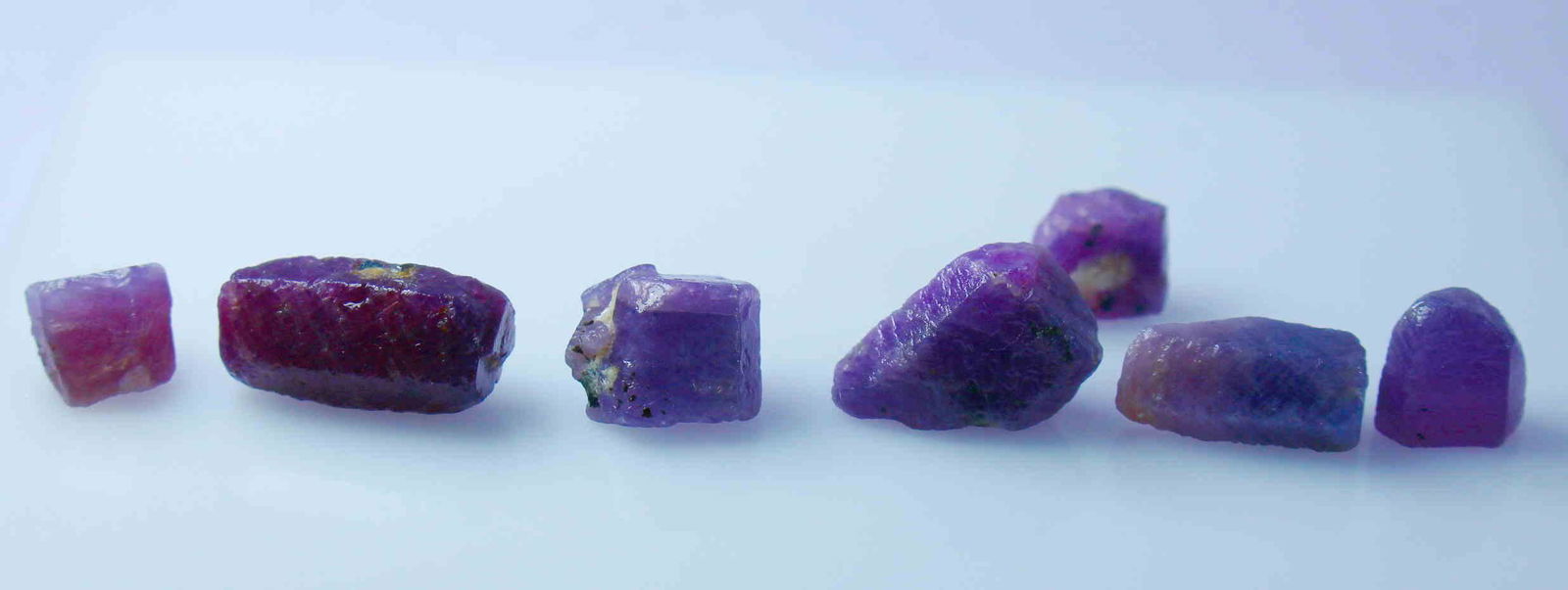 Natural Pink Ruby Rough Lot (1 of 8)