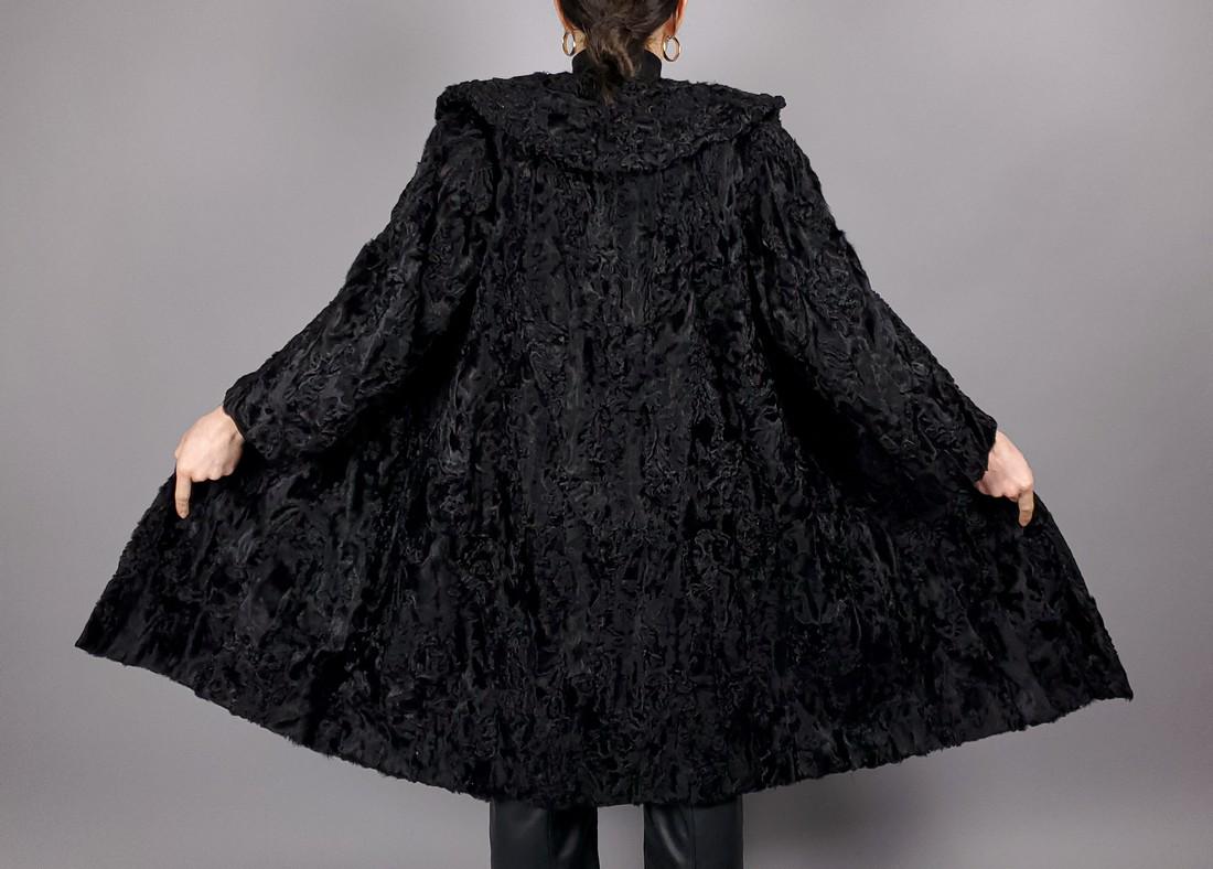BLACK LAMB BROADTAIL COAT (1 of 8)
