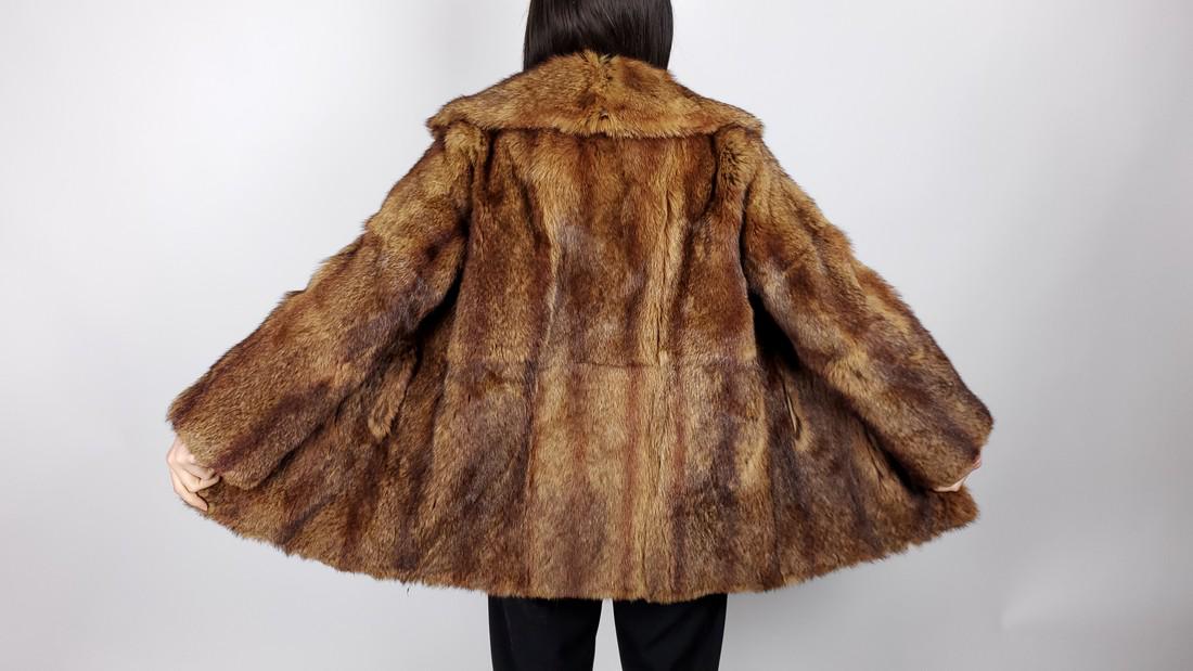 FOX SHORT HAIR FUR JACKET (1 of 8)