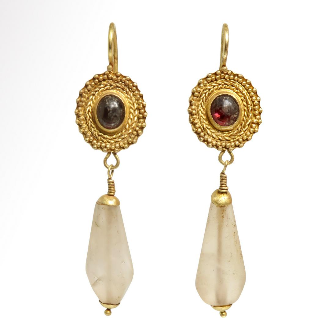 Roman Gold Drop Earrings, c. 2nd Century A.D. (1 of 6)