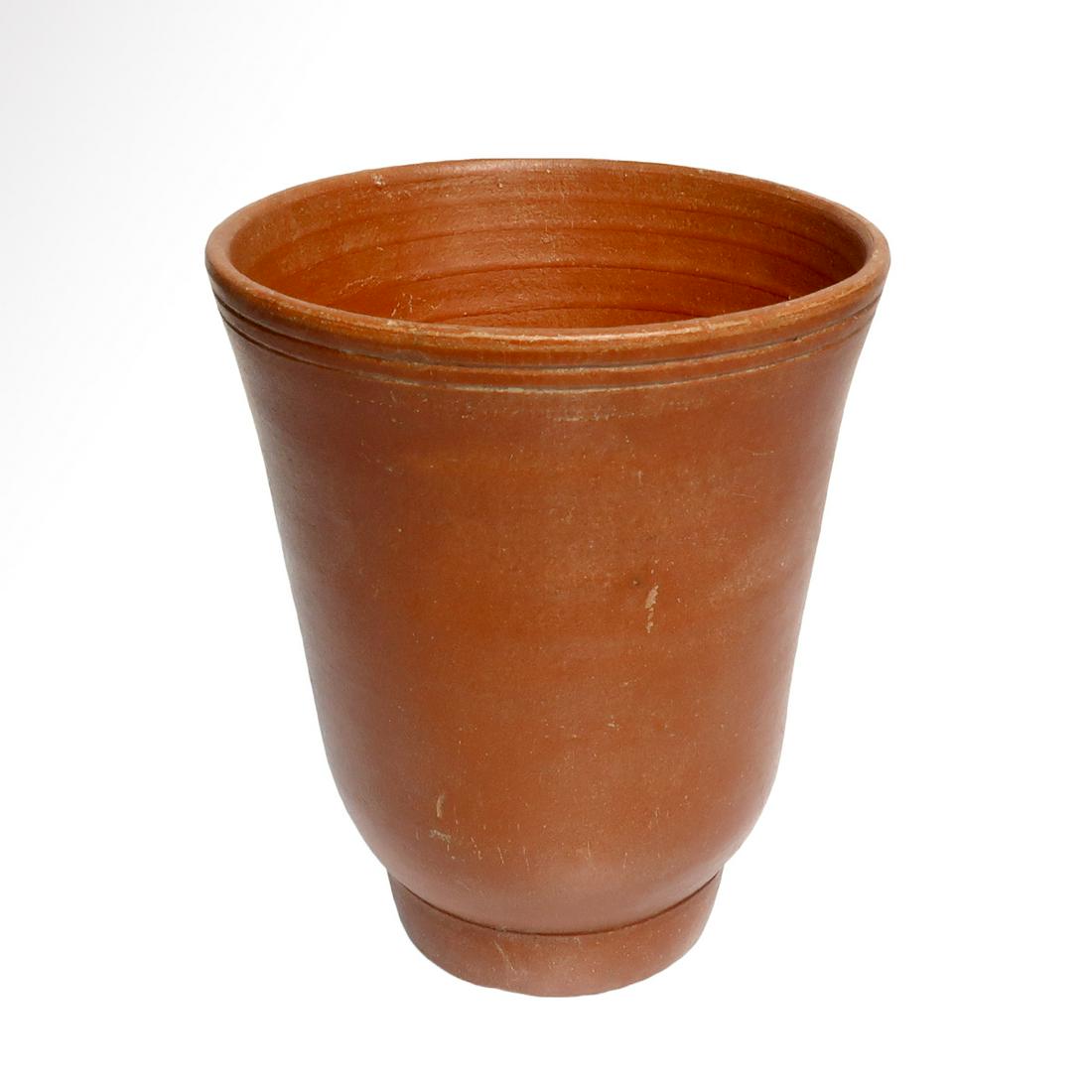 Roman Terracotta Redware Beaker, c. 1st-3rd century (1 of 5)