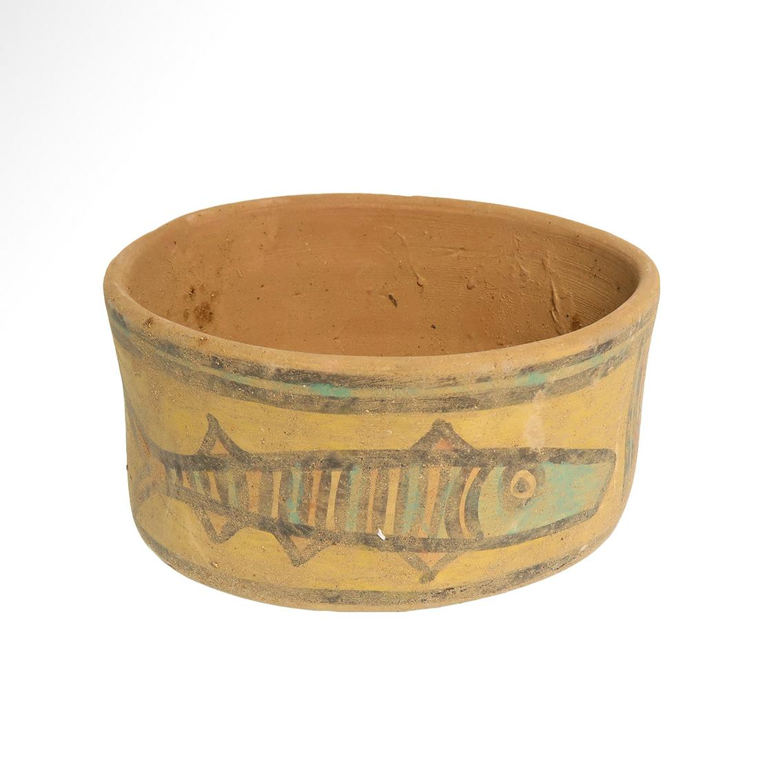 Indus Valley Polychrome Terracotta Bowl Decorated with (1 of 7)
