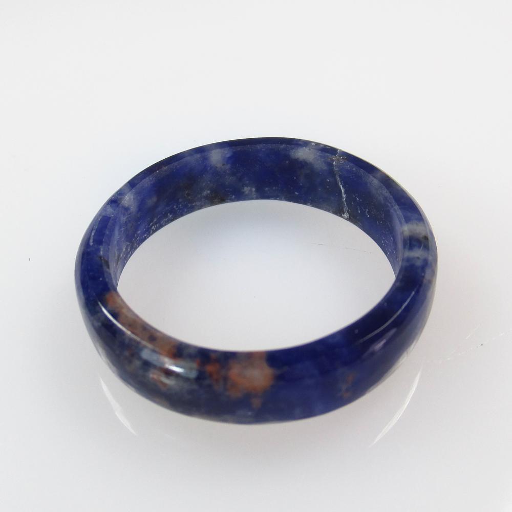 11.33 Ct Natural Blue Lapis Lazuli Round Ring (1 of 2)
