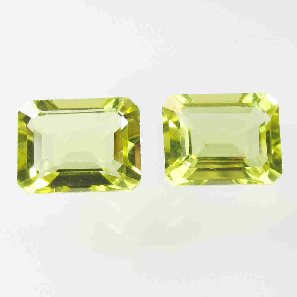6.56 Cts Natural Lemon Quartz 2 Pcs: No Reserve! Title: 6.56 Cts Natural Lemon Quartz 2 Pcs Additional Information: Gemstone Gemstones: Quartz Carat Weights: 6.56 Size/Dimensions: 10.20 x 8.10 x 5.60 mm : Shape - Octagon Cut // Pieces - 