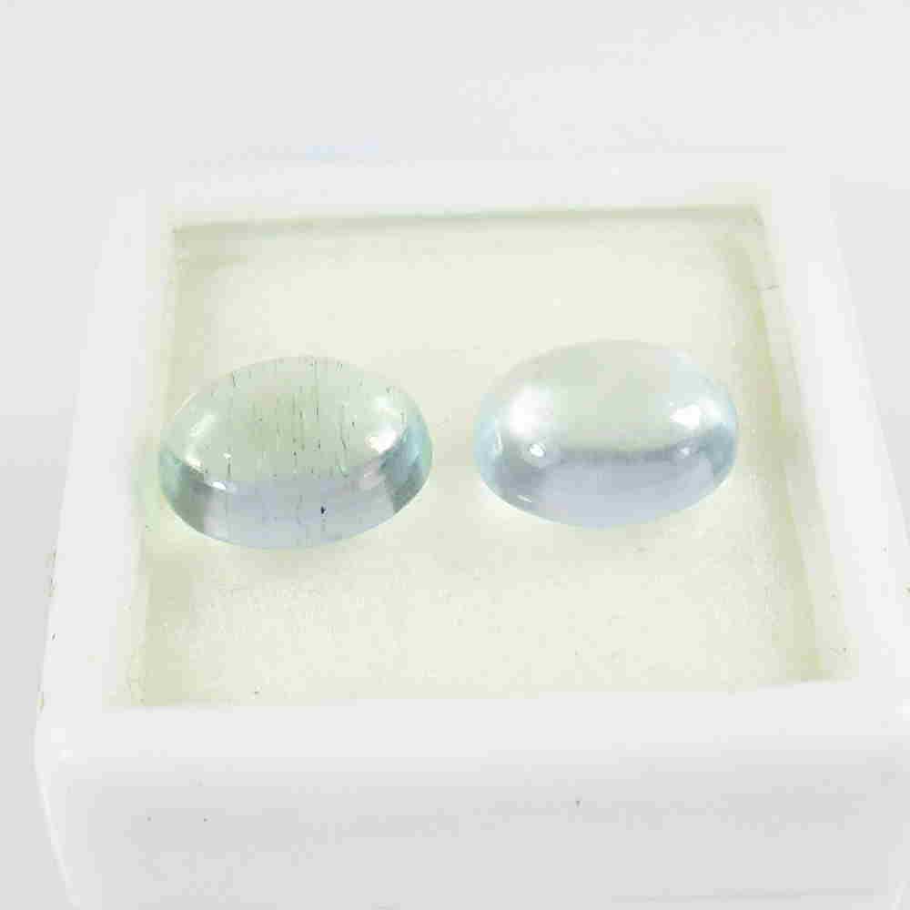4.02 Cts Natural Aquamarine 2 Pcs (1 of 2)