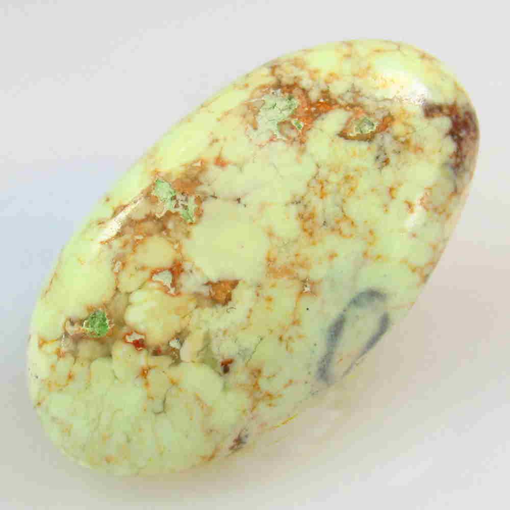 22.65 Cts Natural Lemon Chrysoprase: No Reserve! Title: 22.65 Cts Natural Lemon Chrysoprase Additional Information: Gemstone Gemstones: Chrysoprase Carat Weights: 22.65 Size/Dimensions: 30.00 x 16.00 x 6.10 mm : Shape - Oval Cabochon // 
