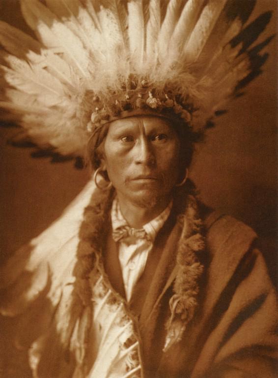 EDWARD CURTIS - Chief Garfield, Jicarilla, 1907 (1 of 1)