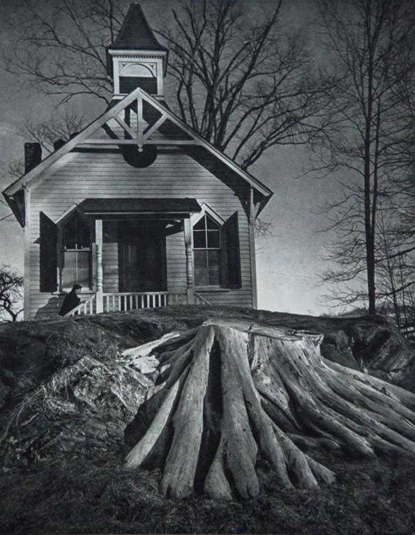 ANDRE KERTESZ - Armonk, New York, 1941: Artist: Andre Kertesz Title: Armonk, New York, 1941 Medium: Sheet Fed Gravure, 1970s, France Dimensions: 6.6x8.5" Description: Heat Wax Mounted on 11x14" Conservation Board Artist Bio: Andre Kertesz,