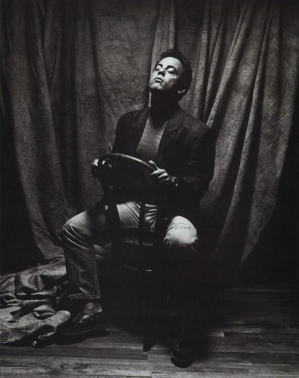 ALBERT WATSON - Billy Joel, 1986: Artist: Albert Watson Title: Billy Joel, 1986 Medium: Photo Litho, 1989, Japan Dimensions: 9.2x11.65" Description: Heat Wax Mounted on 11x14" Conservation Board Artist Bio: Albert Watson (born 1942) i