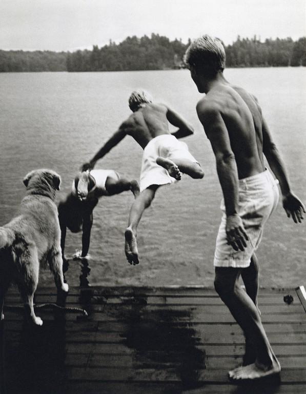 BRUCE WEBER - Garth, Chris, Hoyt and Rowdy, NY, 1987 (1 of 1)