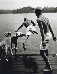 BRUCE WEBER - Garth, Chris, Hoyt and Rowdy, NY, 1987