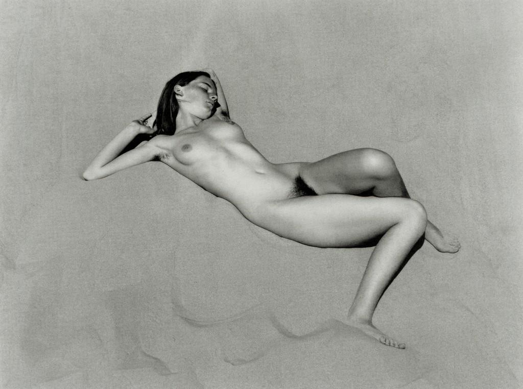 EDWARD WESTON - Nude, Oceano, 1936: Artist: Edward Weston Title: Nude, Oceano, 1936 Medium: Photo Litho, 1999, Germany Dimensions: 7.8x5.8" Description: Heat Wax Mounted on 8.5x11" Conservation Board Artist Bio: Edward Henry Weston was 